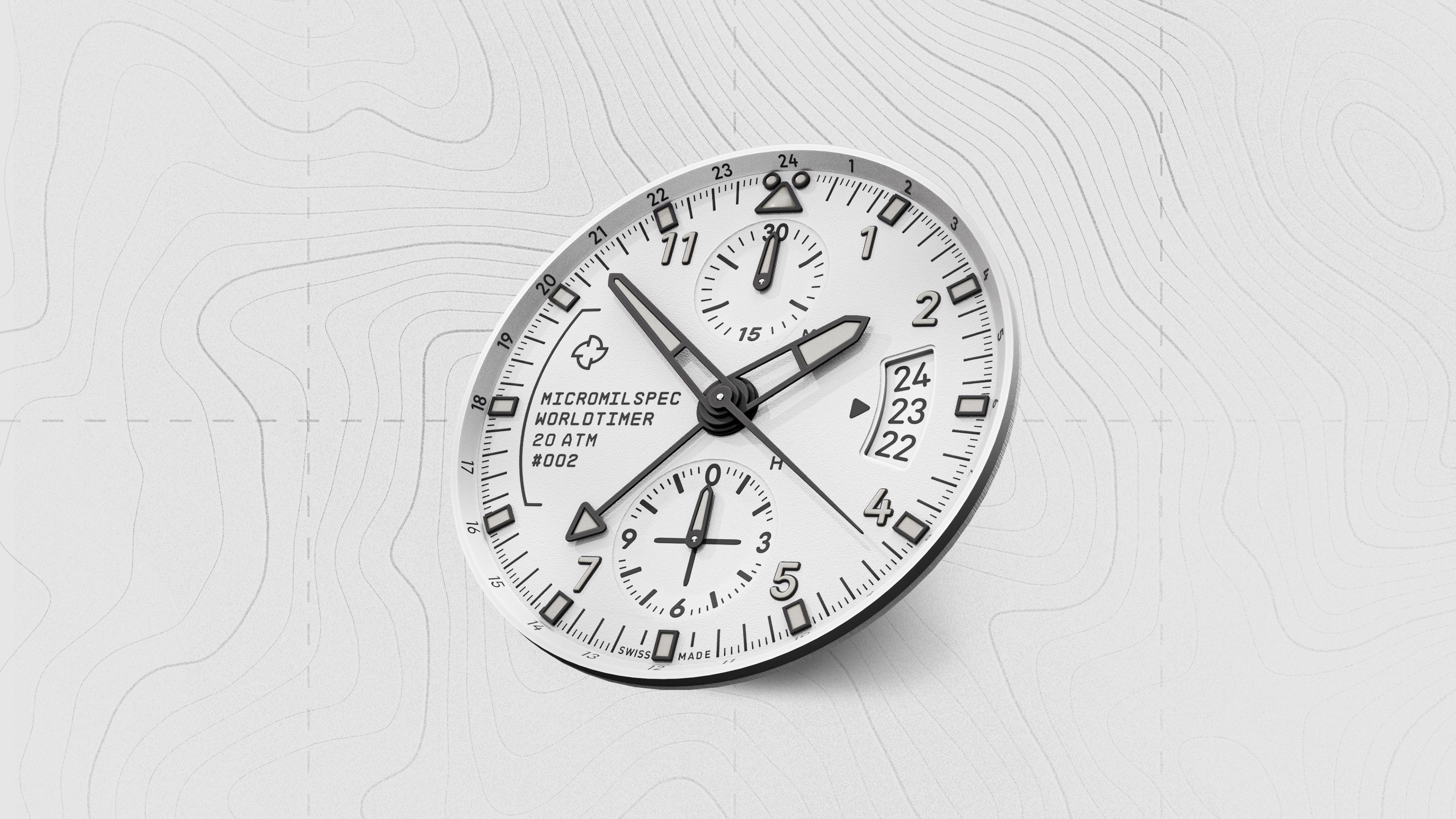 WORLDTIMER: All timezones. 24 cities. One timepiece